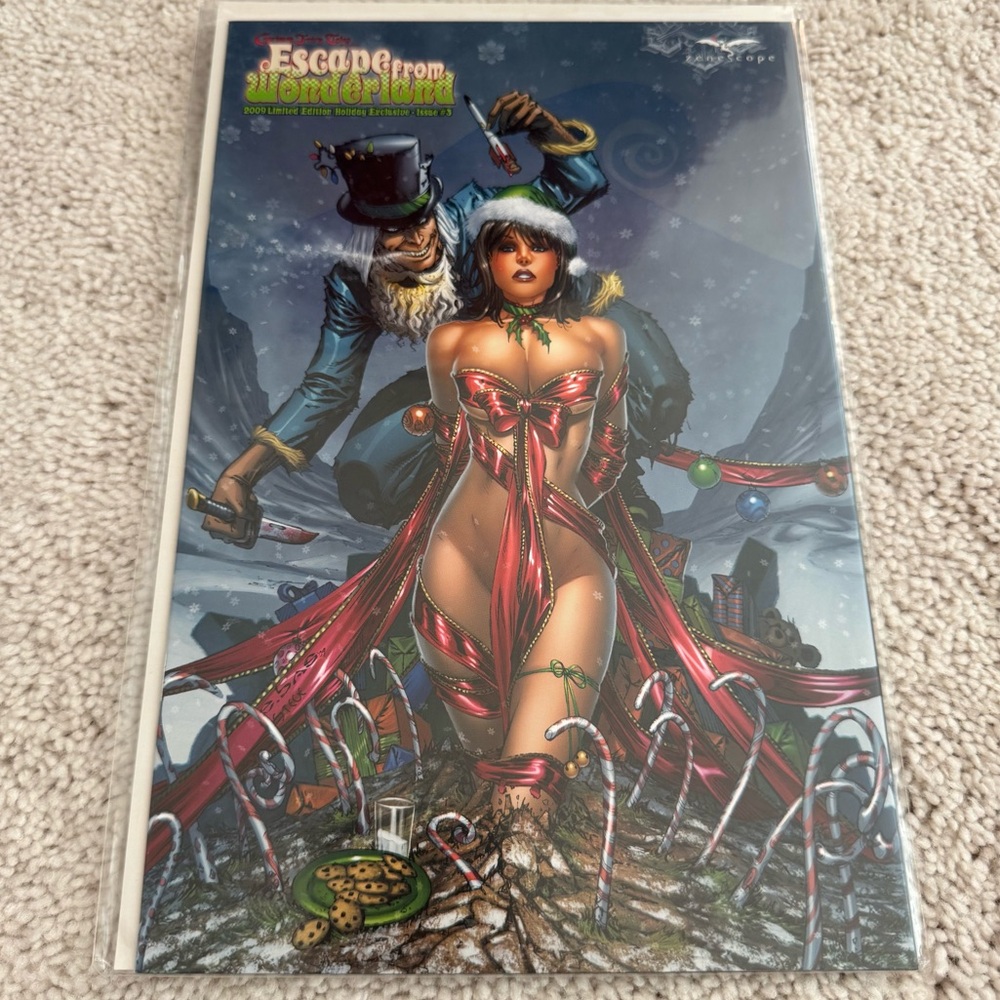 Grimm Fairy Tales Escape From Wonderland 2009 LE Holiday Exclusive Issue #3